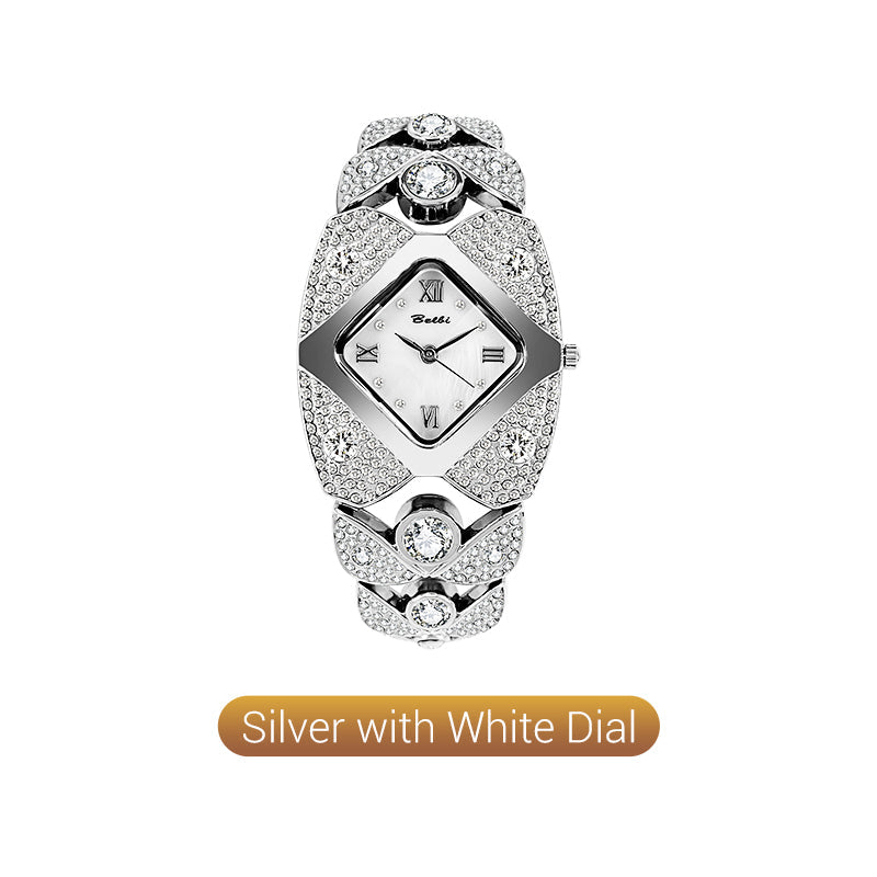 ⏳Time-limited Special⌛Women's Retro Quartz Watch with Sparkling Rhinestones