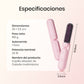 Peine alisador para cabello liso y rizado