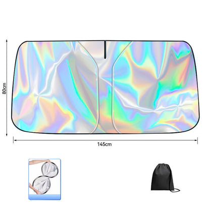 🌞 Summer Hot Sale 49% OFF 🌈Laser Car Windshield Sunshade