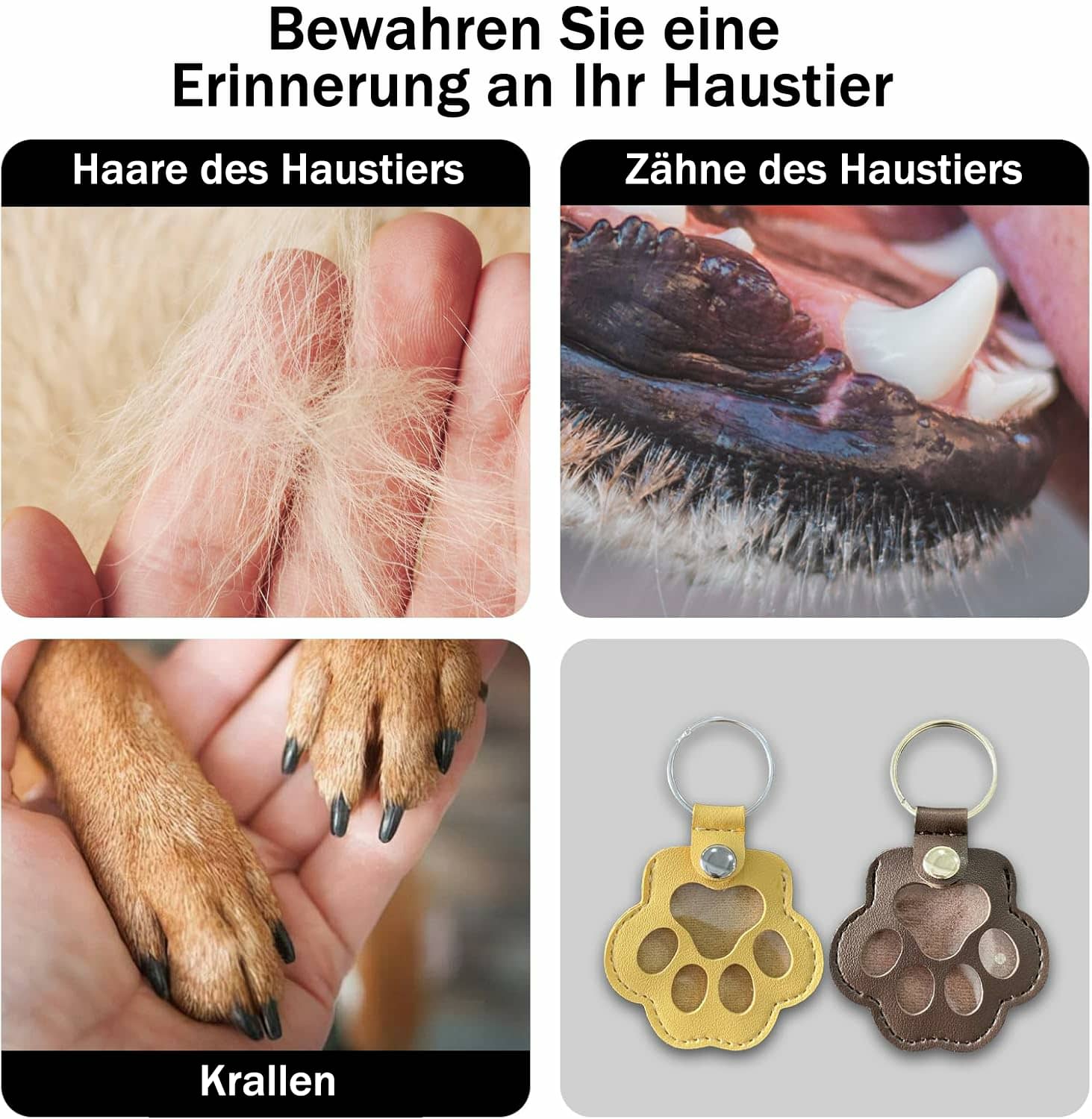 💖Buy 1 get 2 free💖 Leather key rings to remember your pet - 🐾 Always keep the memory close to yourself