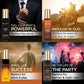 Set de regalo de perfume masculino de larga duración（1 caja de 4 botellas）