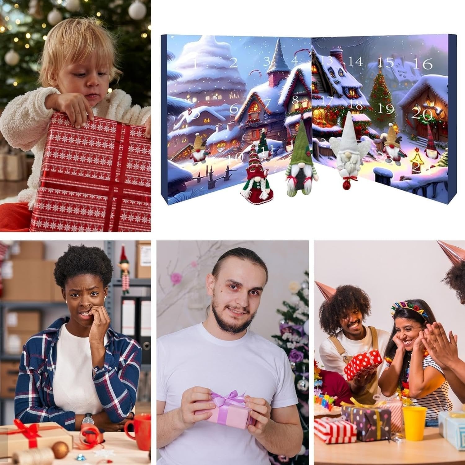 🔥Start preparing now-Up to 50% OFF🎅Christmas Gnome Countdown Calendar 2025🥰