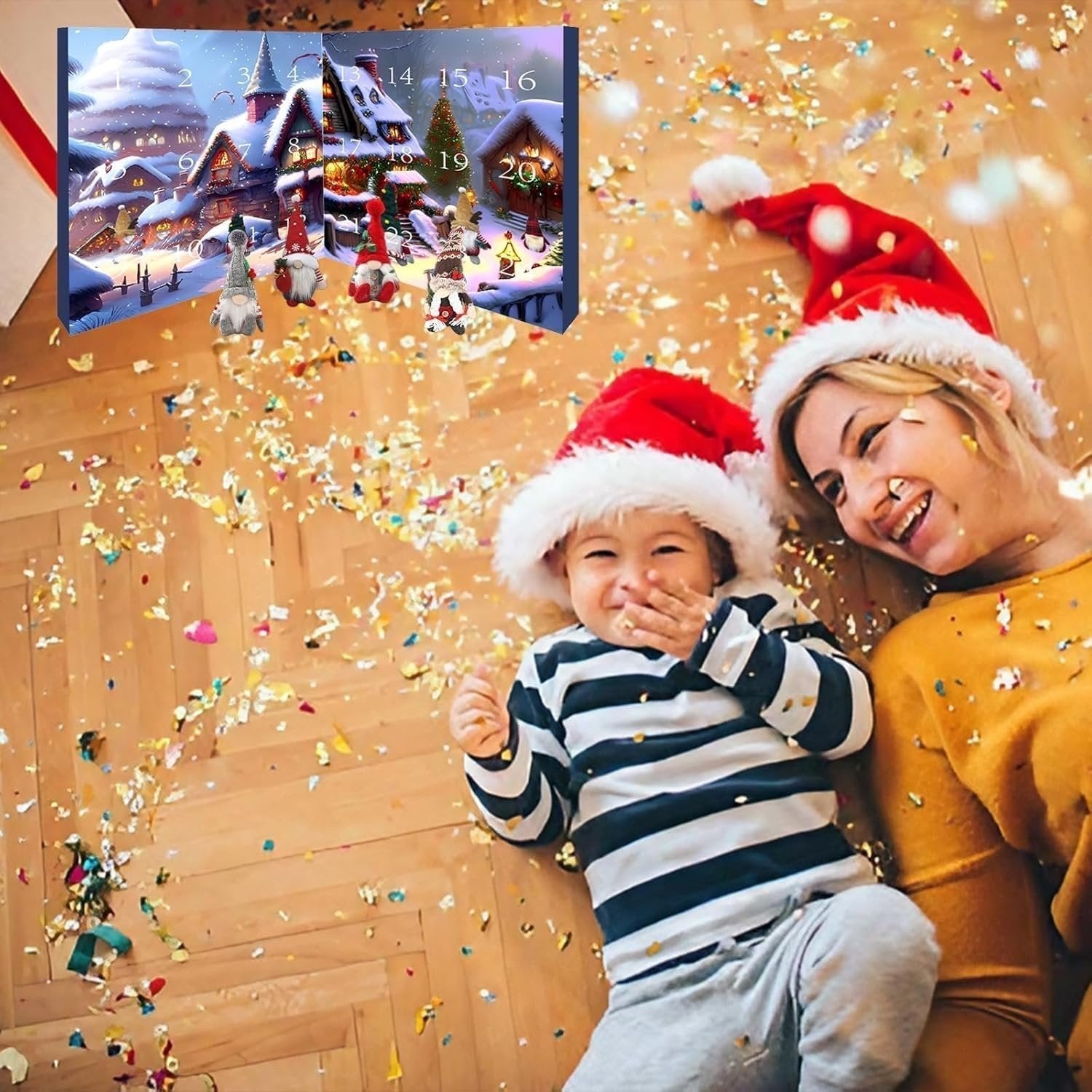 🔥Start preparing now-Up to 50% OFF🎅Christmas Gnome Countdown Calendar 2025🥰