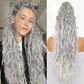 💜2025 NEW IN 💜Curly Wavy Frizzy Hair Extension with Ponytail