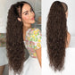 💜2025 NEW IN 💜Curly Wavy Frizzy Hair Extension with Ponytail