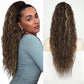 💜2025 NEW IN 💜Curly Wavy Frizzy Hair Extension with Ponytail