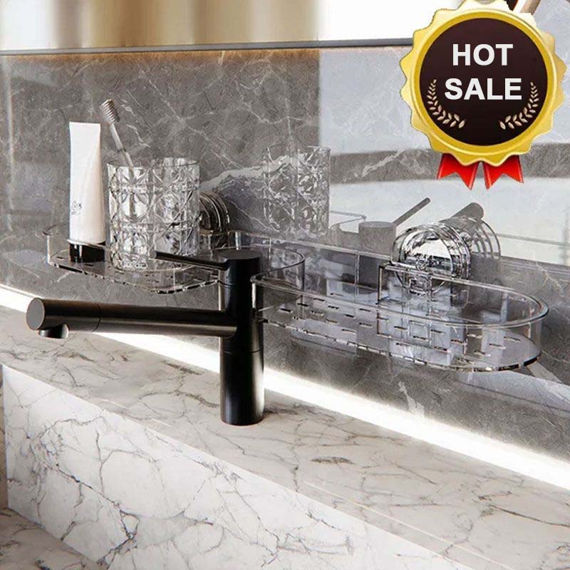 Suction Cup Bathroom Storage Rack
