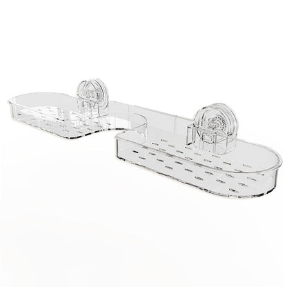 Suction Cup Bathroom Storage Rack