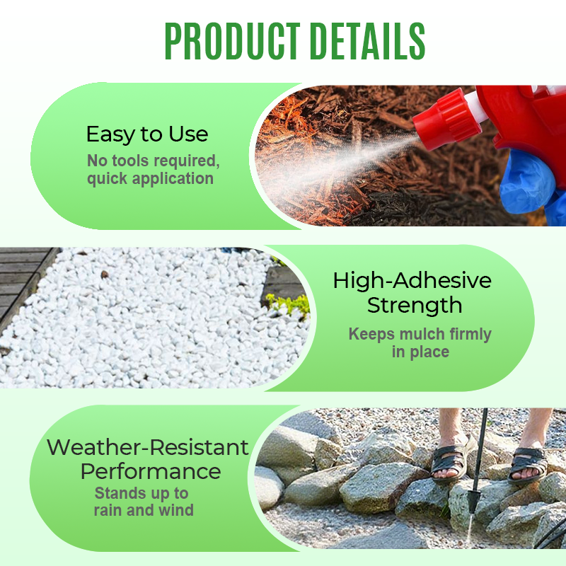 🔥 FLASH SALE 49% OFF 🔥 Quick-Drying Sticky Landscape Adhesive – Instant Hold, Zero Mess! 🌿✨
