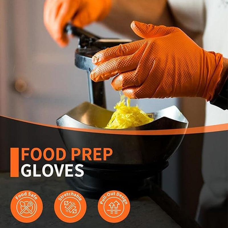 🔥Super wear-resistant nitrile gloves 30 PCS