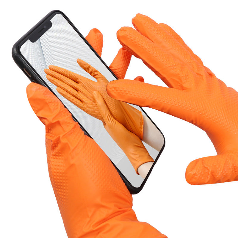 🔥Super wear-resistant nitrile gloves 30 PCS