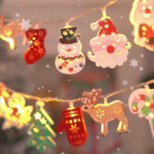 Santa Claus LED String Lights