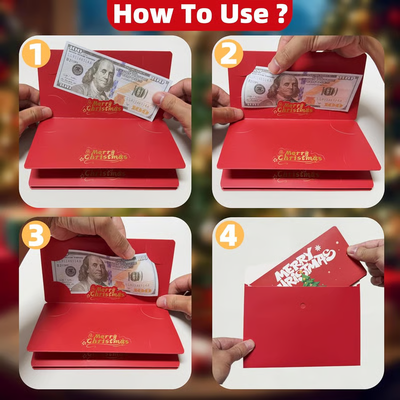 🔥 LAST DAY PROMOTION - 50%OFF🔥 Christmas Cash Gift Envelope