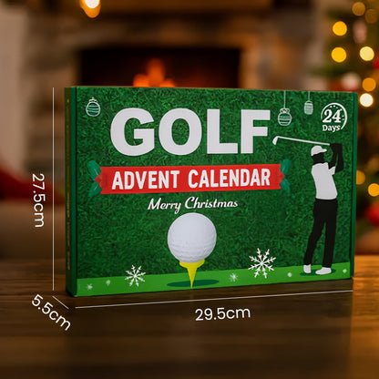 24PCS Christmas Golf Advent Calendar
