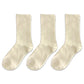 Women's Soft Solid Color Crew Socks