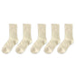 Women's Soft Solid Color Crew Socks