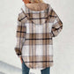 Women’s Classic Cozy Plaid Hooded Jacket