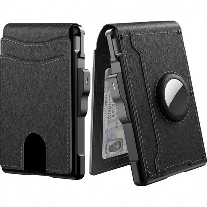 Slim Wallet Credit Card Holder with Money Clip