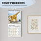 2026 Funny Cat Wall Calendar