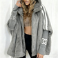 🔥New Arrivals Hot Sale: Sale 50%OFF⚡Women's Casual Hooded Zip-Up Plush Coat