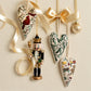 Heart-Shaped Hand Embroidered Christmas Kit