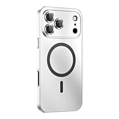 Magnetic Buckle Case with Metal Frame for iPhone