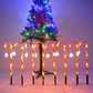 Christmas Outdoor Solar Candy Cane Lights