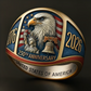 250th Anniversary 1776-2026 Commemorative Eagle Ring